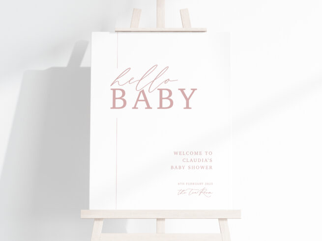 Welcome Sign | Hello Baby 04