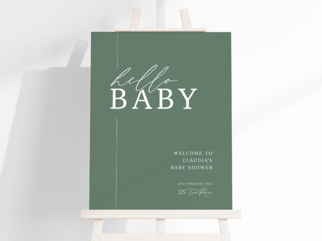 Welcome Sign | Hello Baby 05